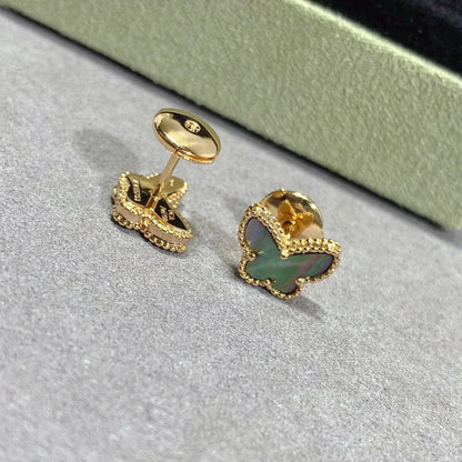 [Glow Jewelry]BUTTERFLY DARK MOP  EARRINGS