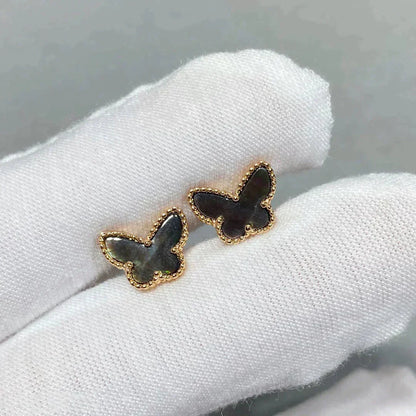 ¡®Glow Jewelry¡¯BUTTERFLY DARK MOP  EARRINGS