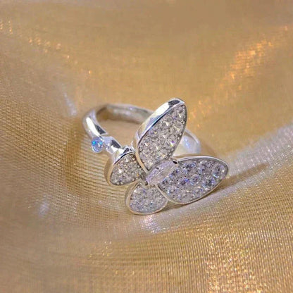 [Glow Jewelry]BUTTERFLY DIAMOND RING