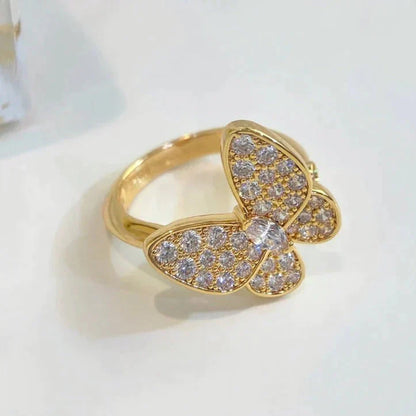 [Glow Jewelry]BUTTERFLY DIAMOND RING