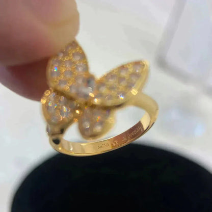 [Glow Jewelry]BUTTERFLY DIAMOND RING