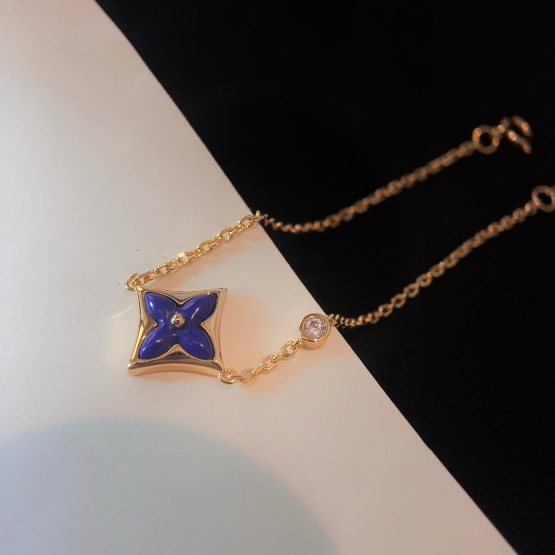 [Glow Jewelry]COLOR STAR PINK GOLD DIAMOND BRACELET