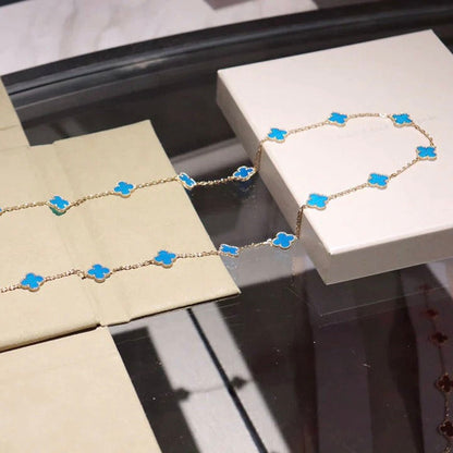 ¡®Glow Jewelry¡¯CLOVER 20 MOTIFS TURQUOISE GOLD