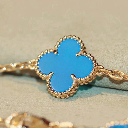 ¡®Glow Jewelry¡¯CLOVER 20 MOTIFS TURQUOISE GOLD