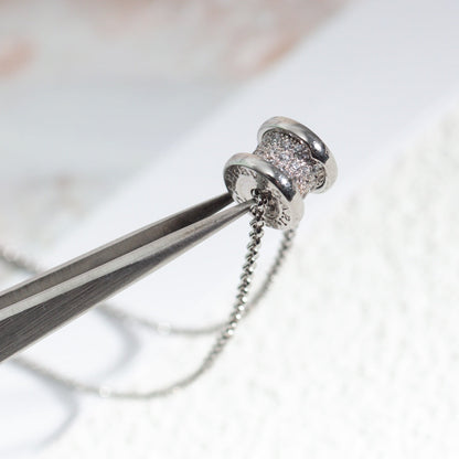 [Glow Jewelry]ZERO 1 SILVER DIAMOND NECKLACE