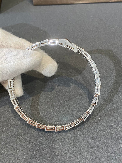 [Glow Jewelry]SERPENTI BRACELET DIAMONDS SILVER