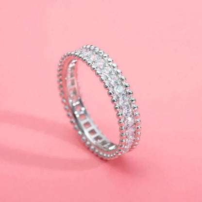[Glow Jewelry]PERLEE DIAMOND SILVER RING