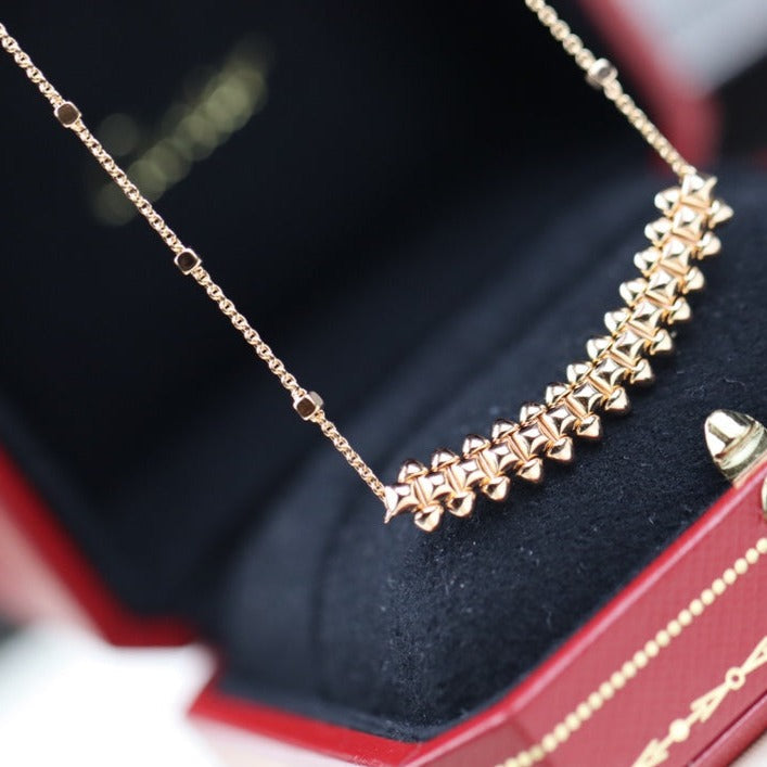 ¡®Glow Jewelry¡¯CLASH PINK GOLD NECKLACE
