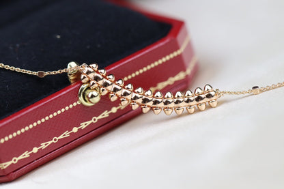 ¡®Glow Jewelry¡¯CLASH PINK GOLD NECKLACE