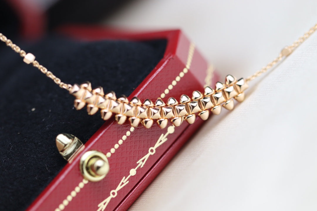 ¡®Glow Jewelry¡¯CLASH PINK GOLD NECKLACE