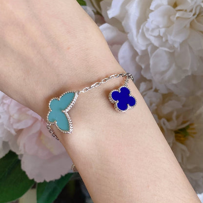 ¡®Glow Jewelry¡¯LUCKY SPRING SILVER BRACELET 4 MOTIF