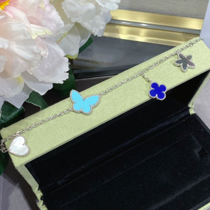 ¡®Glow Jewelry¡¯LUCKY SPRING SILVER BRACELET 4 MOTIF