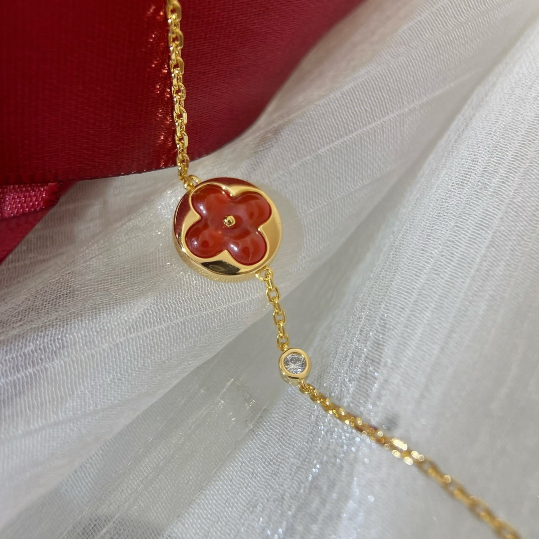 ¡®Glow Jewelry¡¯SUN PEDANT CARNELIAN BRACELET
