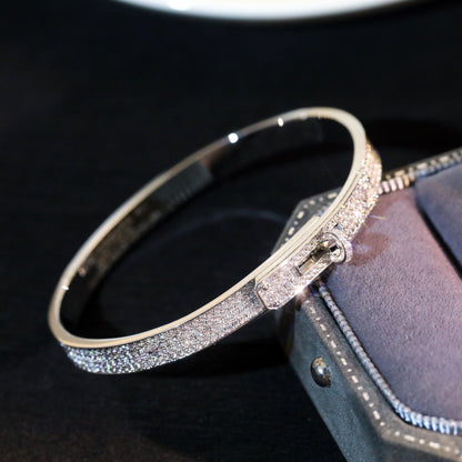 ¡®Glow Jewelry¡¯KELLY BRACELET DIAMOND PAVED