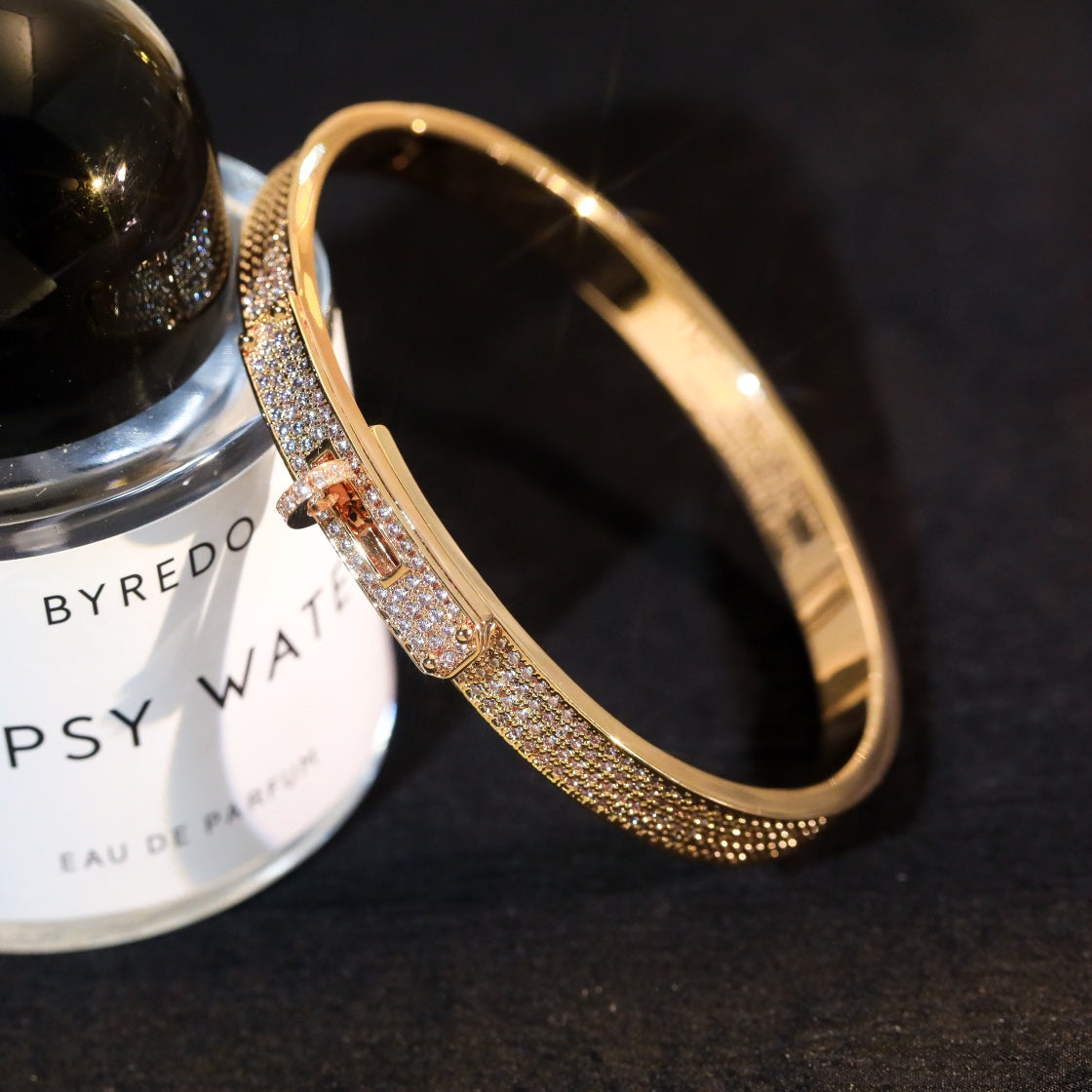 ¡®Glow Jewelry¡¯KELLY BRACELET DIAMOND PAVED