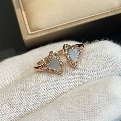 [Glow Jewelry]DREAM MOP DIAMOND OPEN RING
