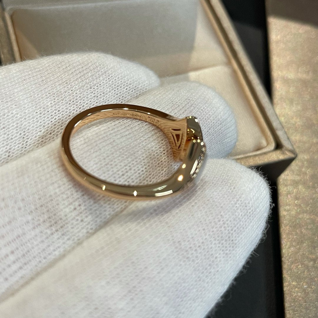 [Glow Jewelry]DREAM MOP DIAMOND OPEN RING