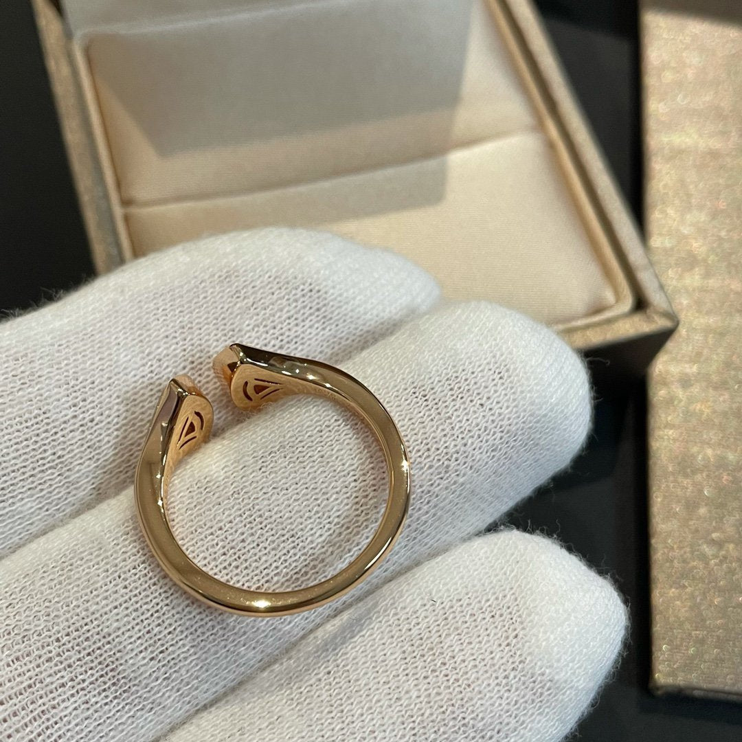 [Glow Jewelry]DREAM MOP DIAMOND OPEN RING