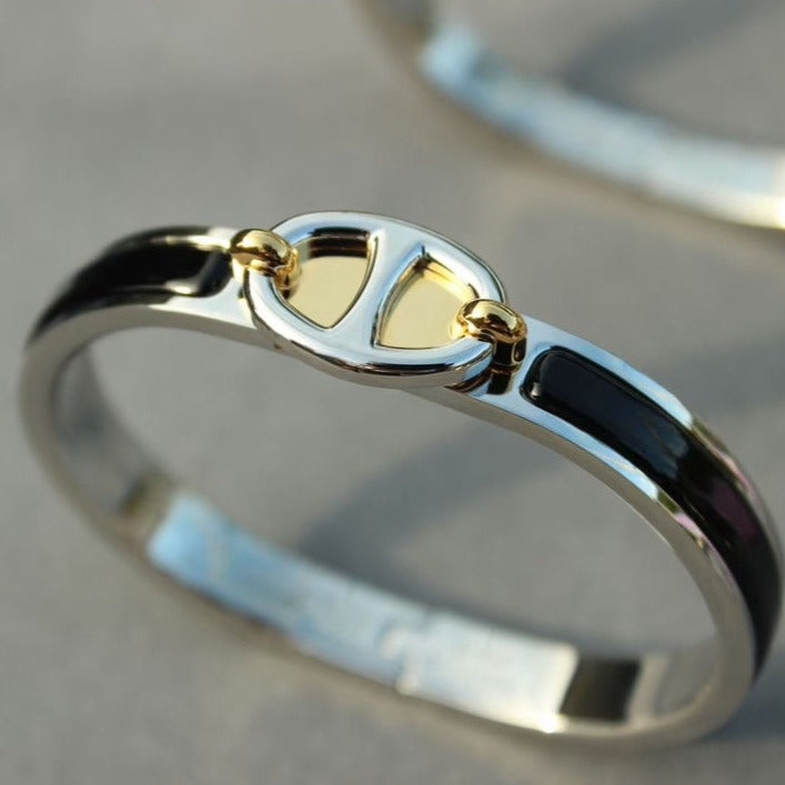 [Glow Jewelry]CLIC CHAINE SILVER BRACELET