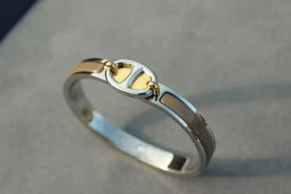 [Glow Jewelry]CLIC CHAINE SILVER BRACELET