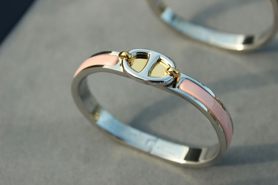 [Glow Jewelry]CLIC CHAINE SILVER BRACELET