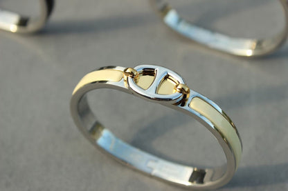 [Glow Jewelry]CLIC CHAINE SILVER BRACELET