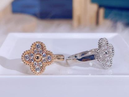 [Glow Jewelry]CLOVER DIAMOND RING