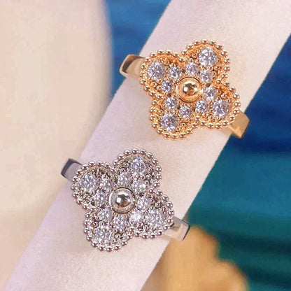 [Glow Jewelry]CLOVER DIAMOND RING