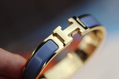 [Glow Jewelry]H BRACELET 12MM BLUE GRAY