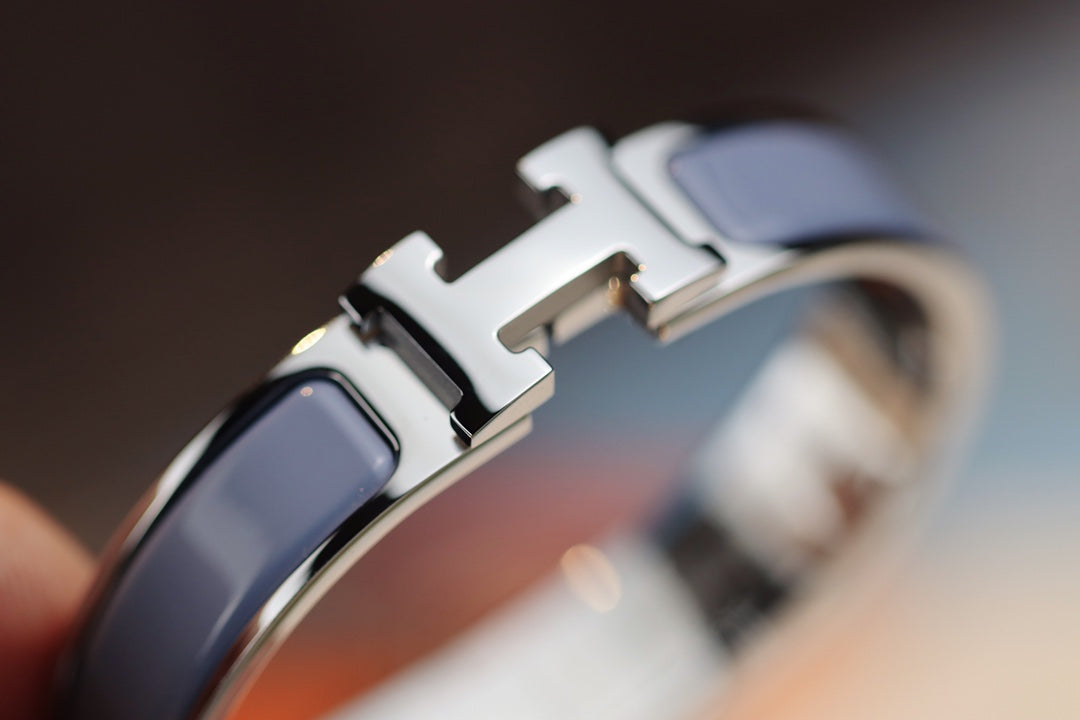 [Glow Jewelry]H BRACELET 12MM BLUE GRAY