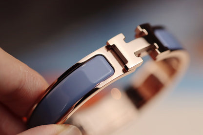 [Glow Jewelry]H BRACELET 12MM BLUE GRAY