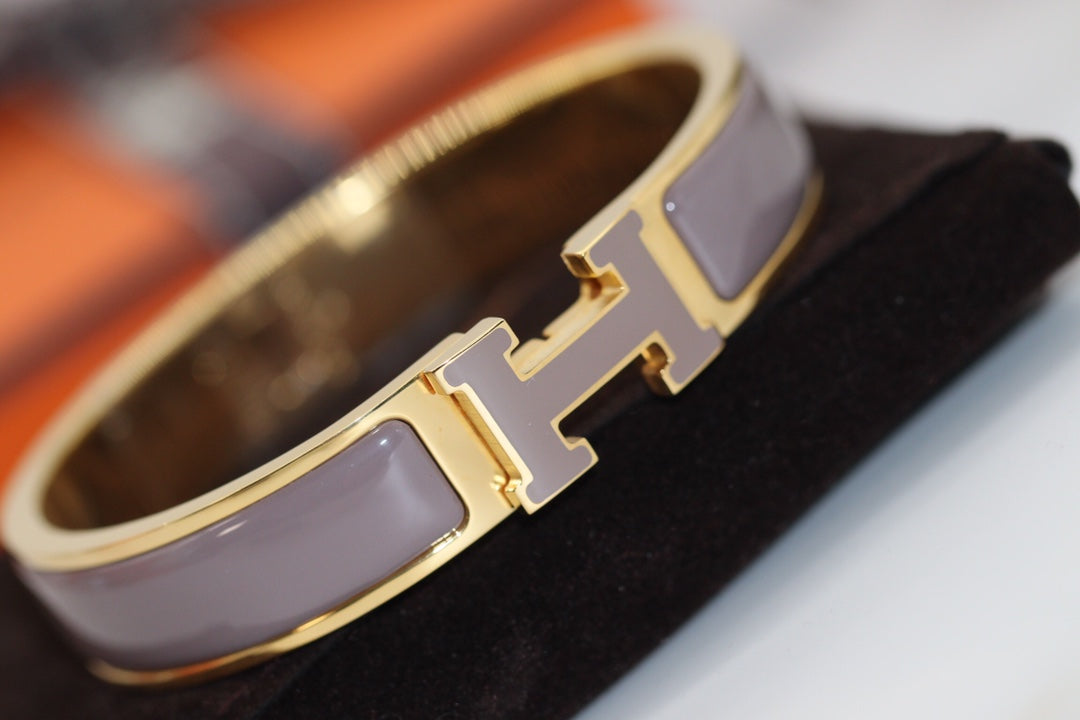 ¡®Glow Jewelry¡¯H BRACELET 12MM BROWN