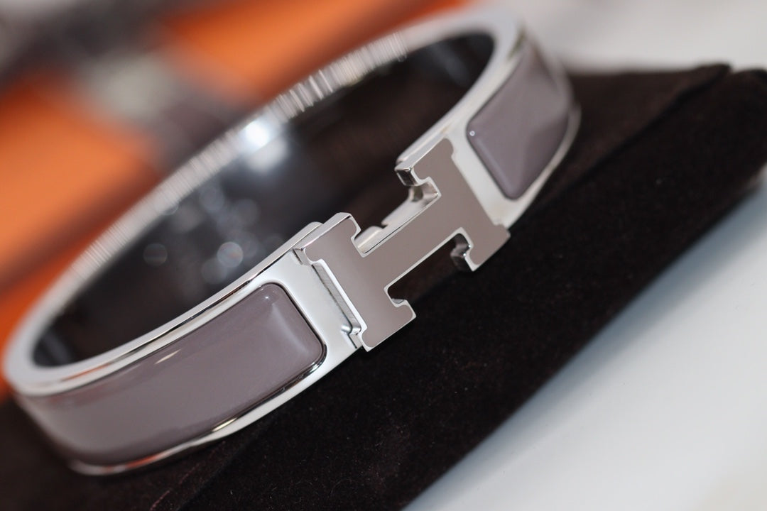 [Glow Jewelry]H BRACELET 12MM BROWN