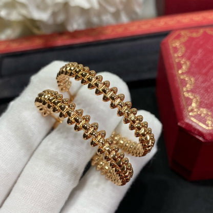 [Glow Jewelry]CLASH LARGE HOOP EARRINGS