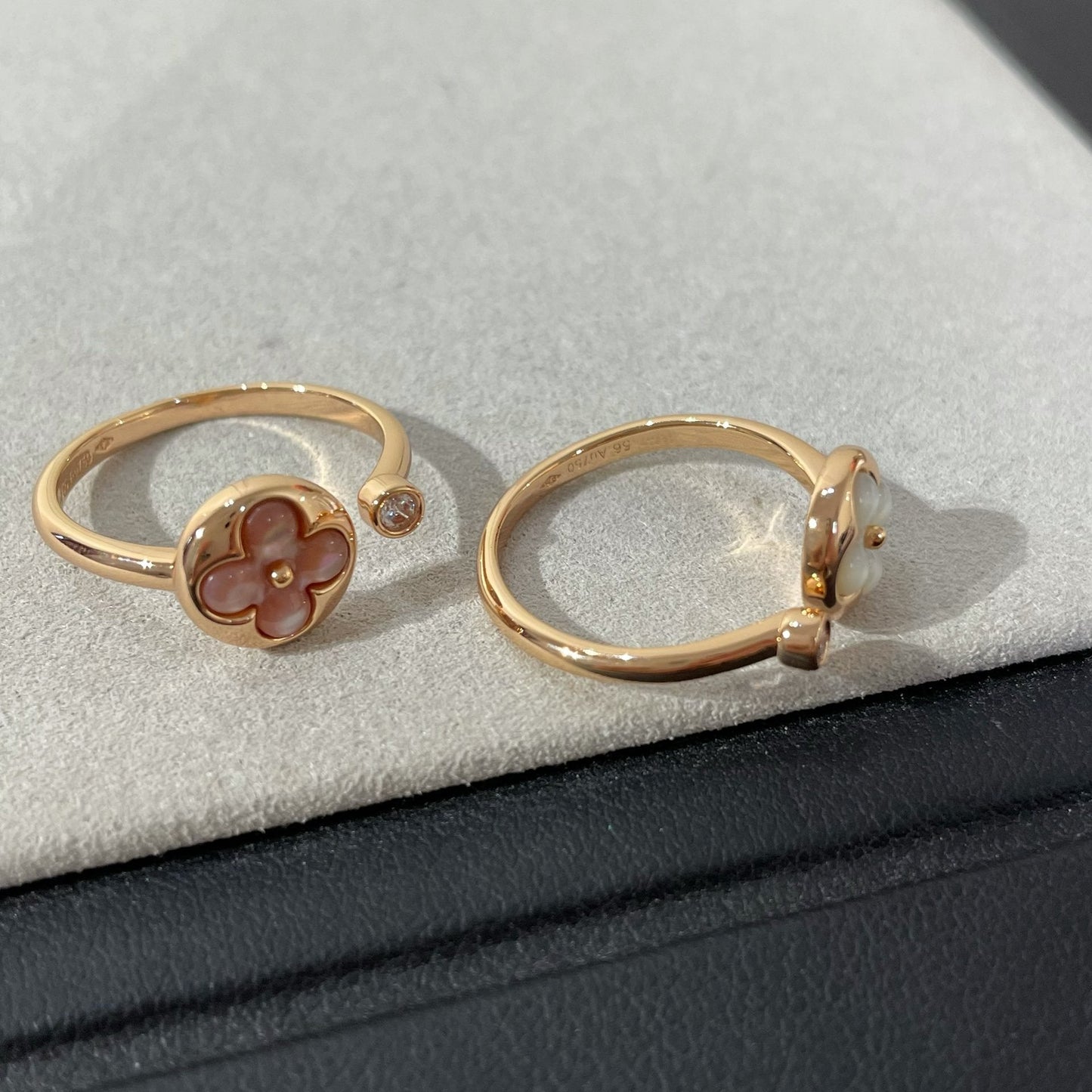 ¡®Glow Jewelry¡¯SUN 1 DIAMOND PINK MOP RING
