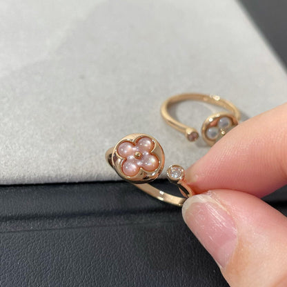 [Glow Jewelry]SUN 1 DIAMOND PINK MOP RING