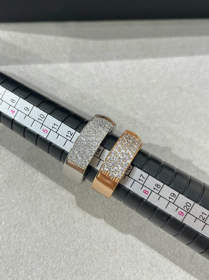 [Glow Jewelry]LIENS EVIDENCE  DIAMOND PAVED RING