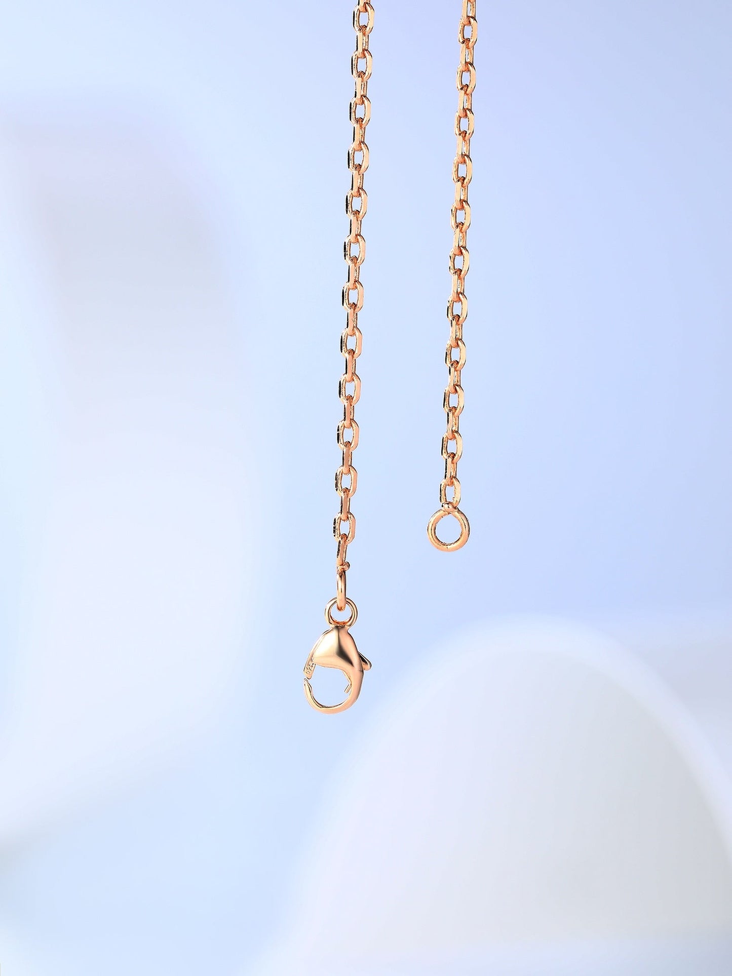 [Glow Jewelry]H CAGE PINK GOLD NECKLACE