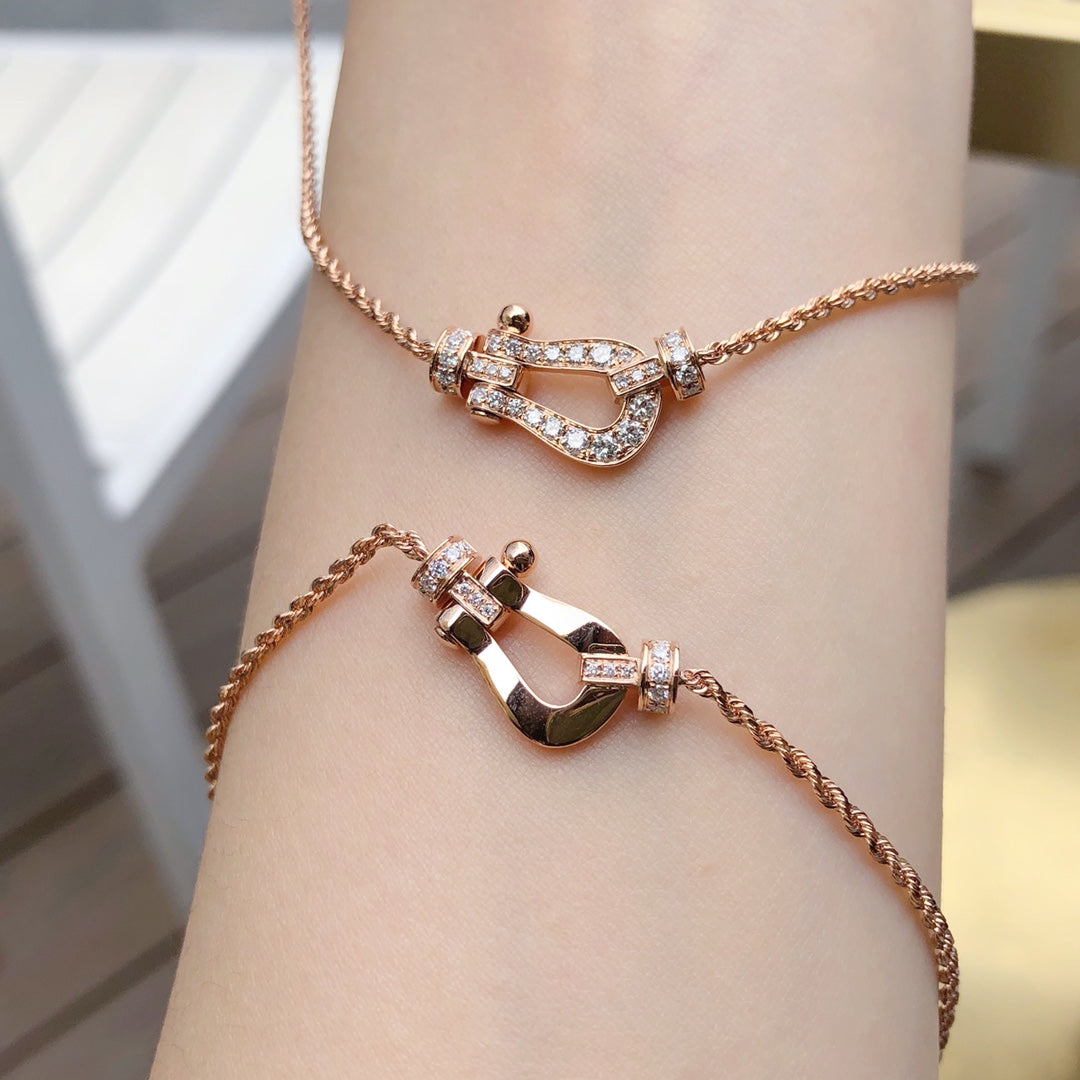 ¡®Glow Jewelry¡¯FORCE 10 PINK GOLD DIAMOND NECKLACE