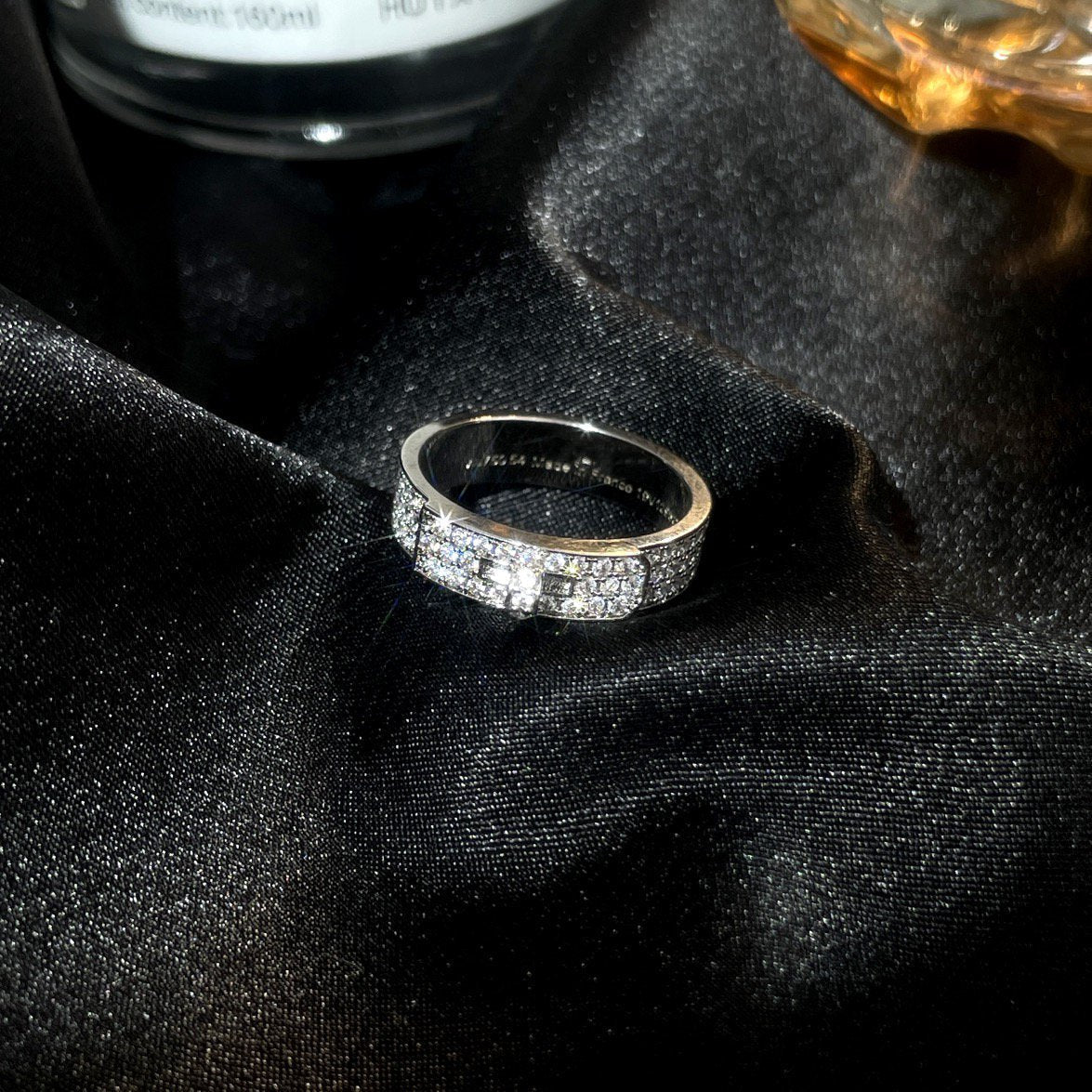 [Glow Jewelry]KELLY SILVER DIAMOND RING