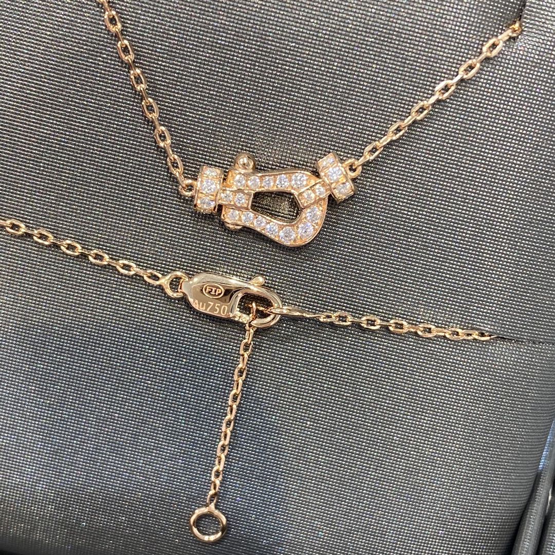 ¡®Glow Jewelry¡¯FORCE 10 DIAMOND PINK GOLD NECKLACE MINI MODEL