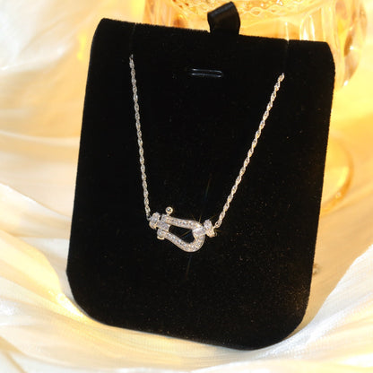 [Glow Jewelry]FORCE 10 DIAMOND SILVER NECKLACE MINI MODEL