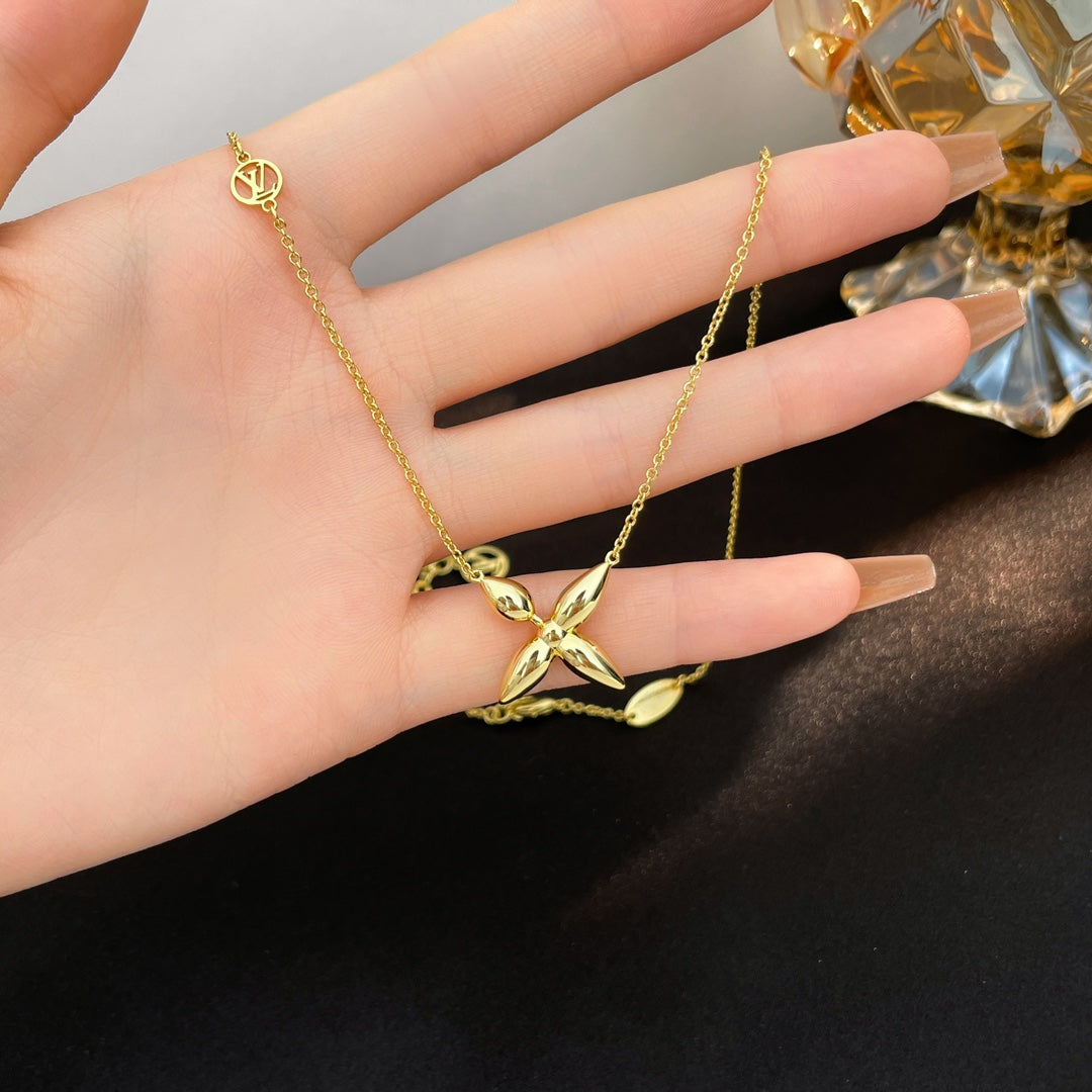 [Glow Jewelry]LOUISETTE GOLD NECKLACE