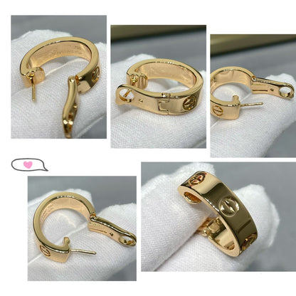 [Glow Jewelry]LOVE 5.5MM EARRINGS