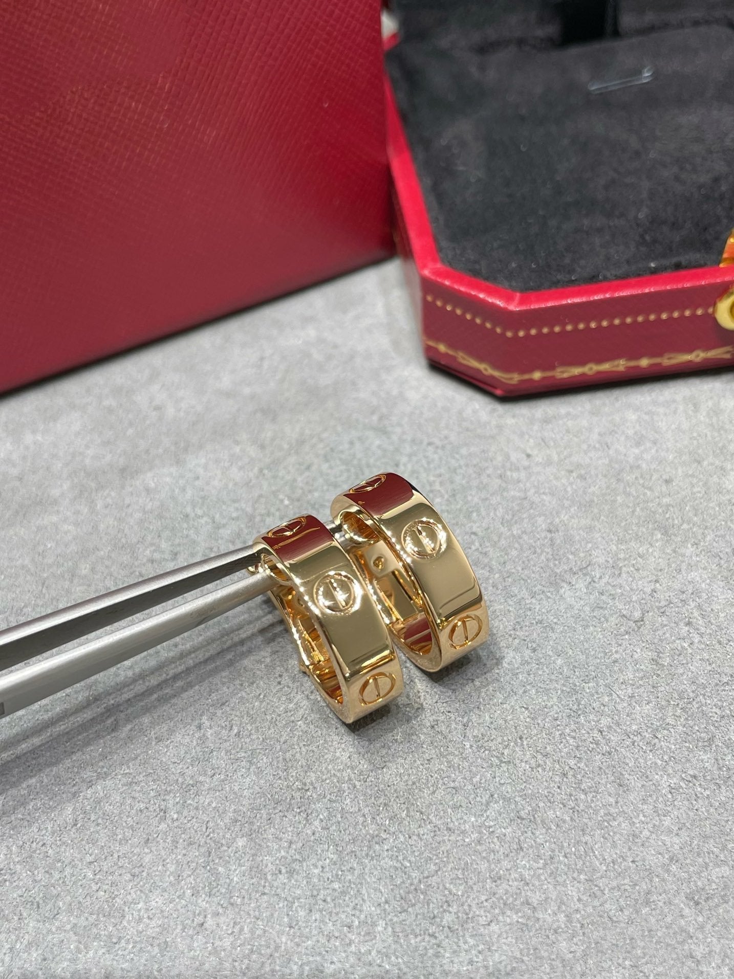 [Glow Jewelry]LOVE 5.5MM EARRINGS