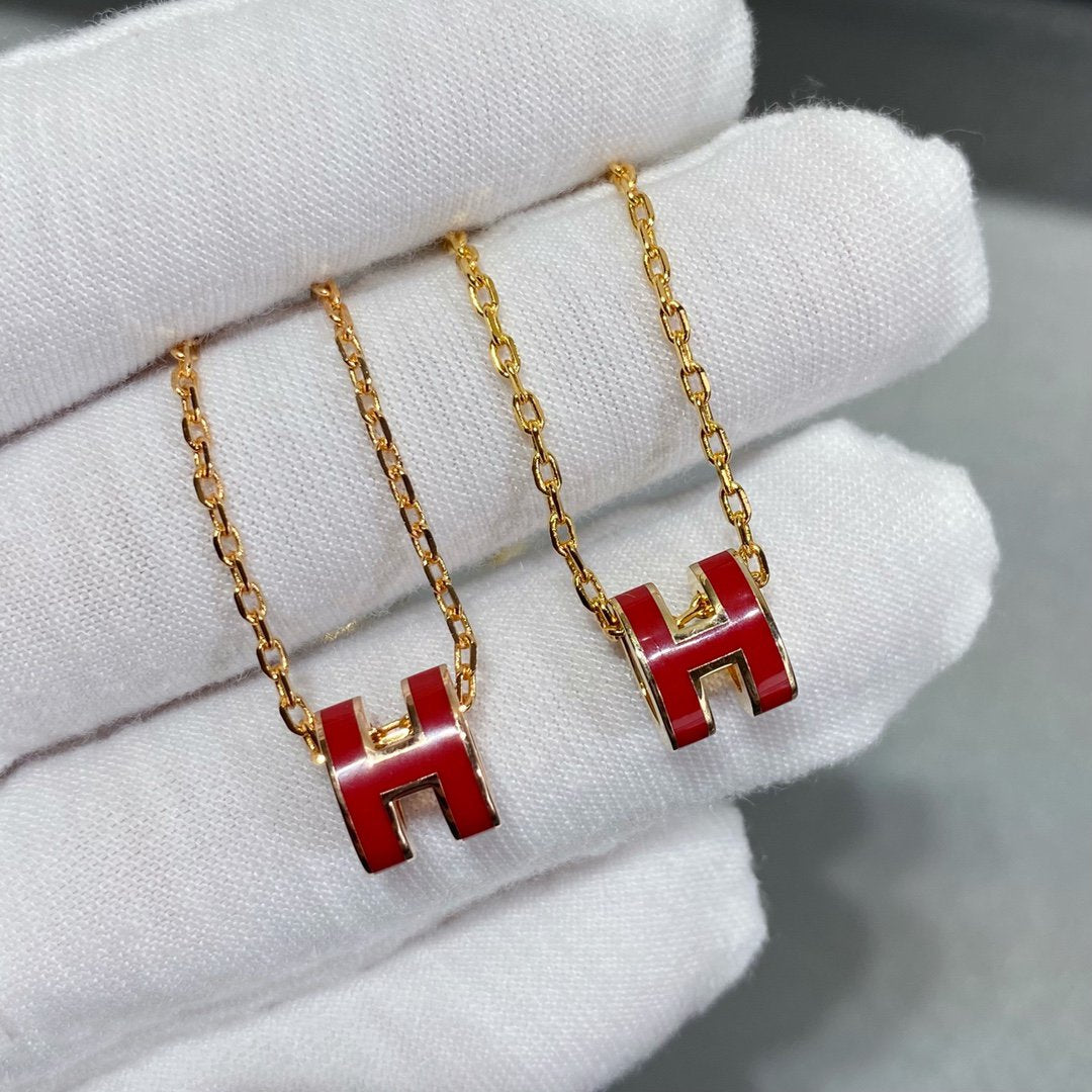 [Glow Jewelry]MINI POP H NECKLACE