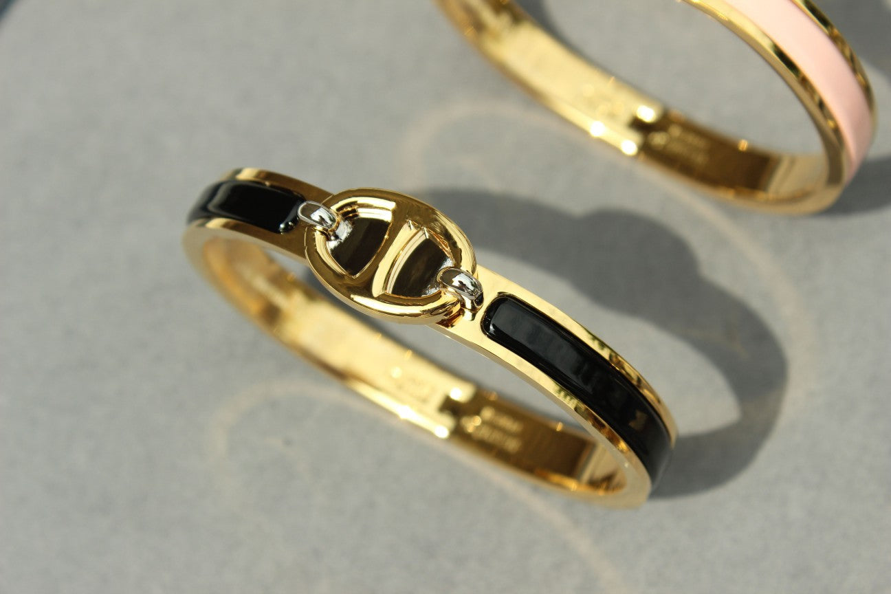 Glow Jewelry CLIC CHAINE ゴールド ブレスレット