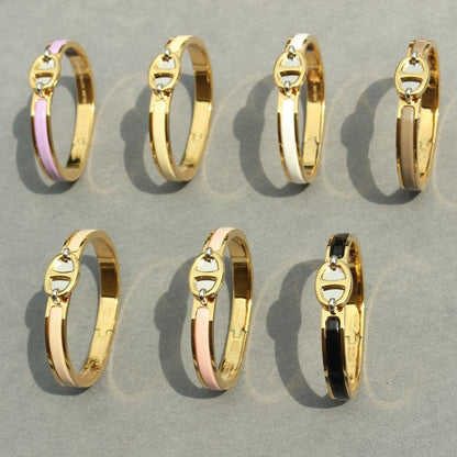 Glow Jewelry CLIC CHAINE ゴールド ブレスレット