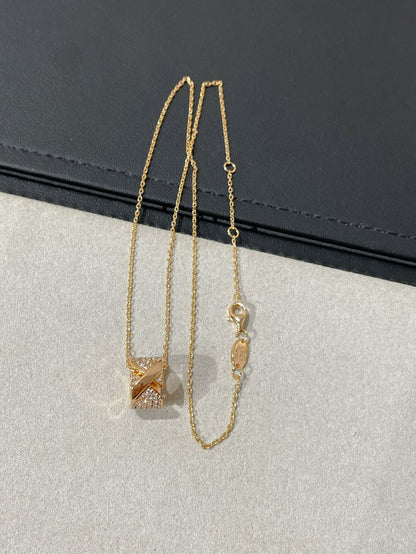 ¡®Glow Jewelry¡¯LIENS EVIDENCE DIAMOND PAVED NECKLACE