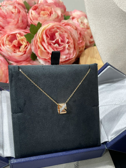 [Glow Jewelry]LIENS EVIDENCE DIAMOND NECKLACE